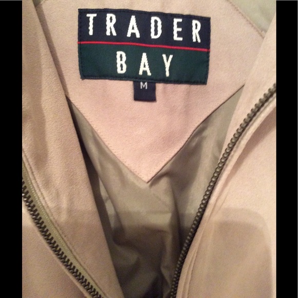 🆕NEW-MEN’S SUEDE LIKE- ZIP UP MEN’S JACKET-NEW - Picture 8 of 8